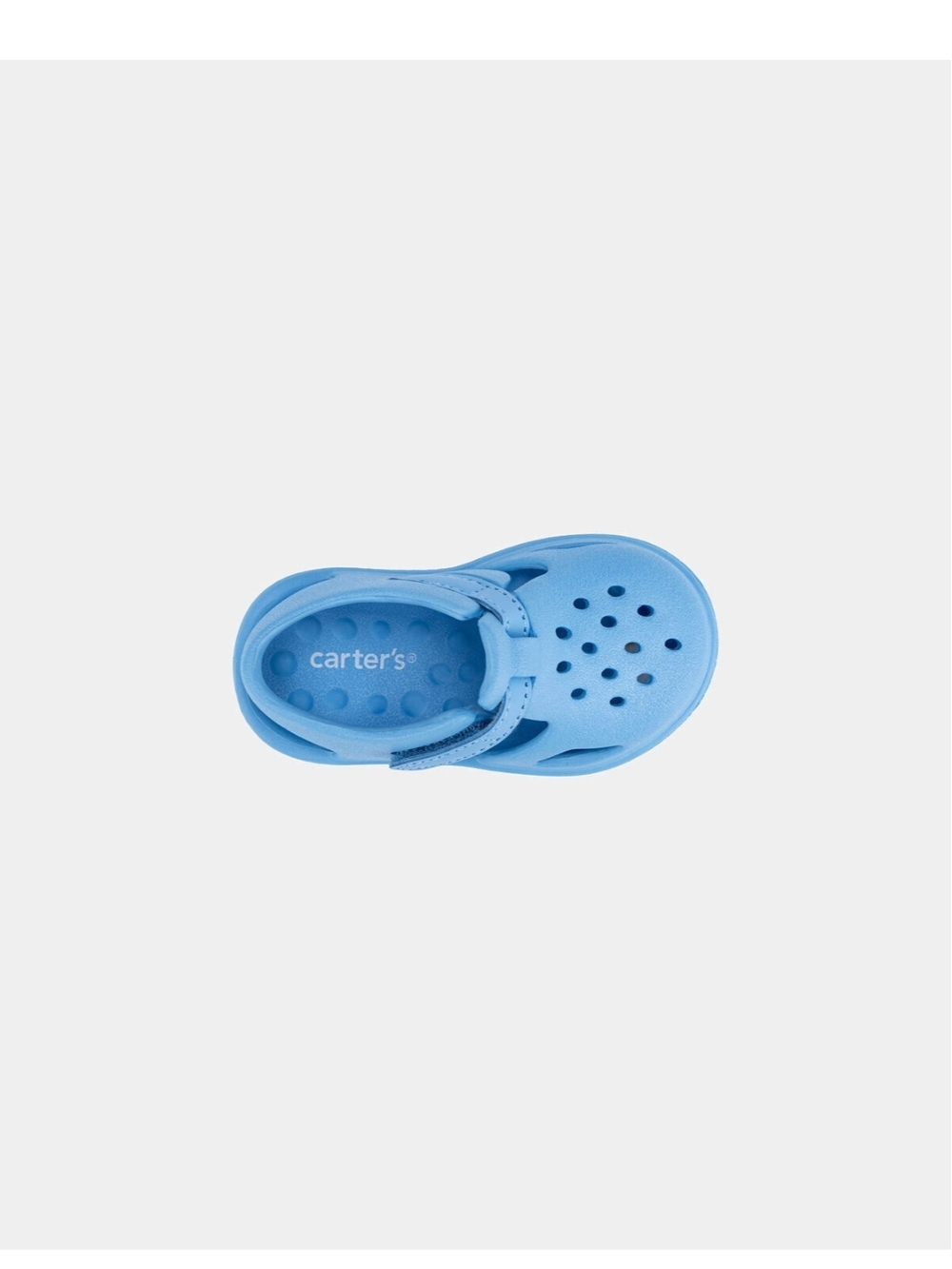 New Carter's Baby Crocs Blue 4